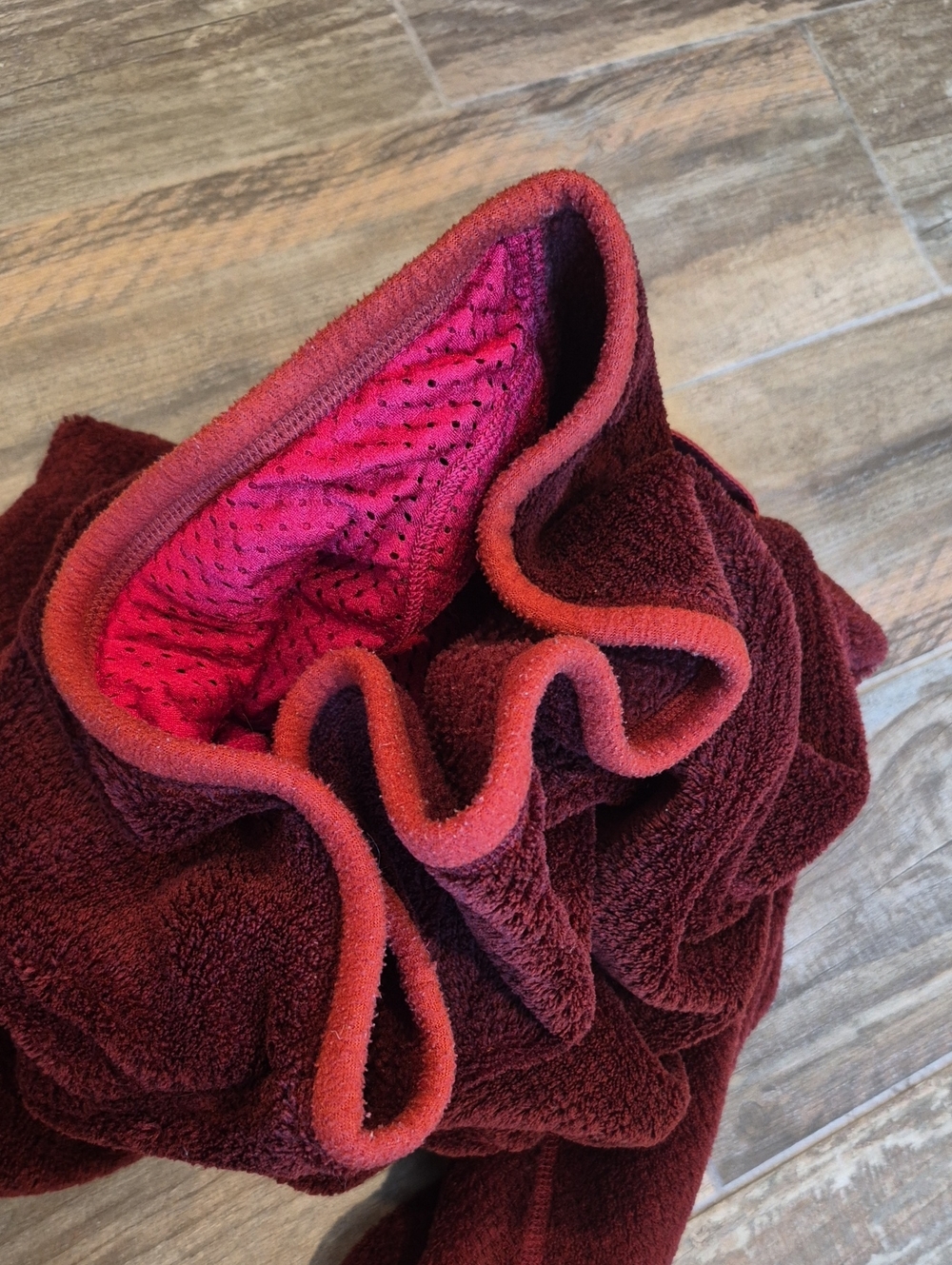 XS/S Patagonia Burgundy Re-Tool Snap-T Cozy Polartec Pullover Kangaroo Pocket - Picture 15 of 16